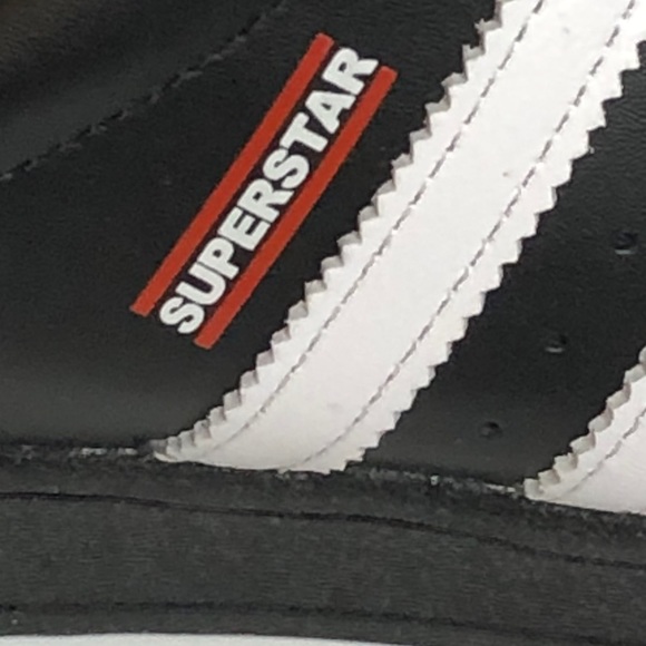 Adidas Superstar 50 Men’s Size10 Run DMC Black & White Sneakers - Picture 7 of 11